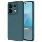 Microsonic Xiaomi Poco X6 5G Kılıf Groovy Soft Koyu Yeşil