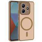 Microsonic Xiaomi Redmi Note 14 4G Kılıf MagSmoke Neo Gold