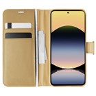 Microsonic Xiaomi Redmi Note 14 5G Kılıf Delux Leather Wallet Gold