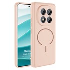 Microsonic Xiaomi Redmi Note 14 Pro 5G Kılıf Zeno MagSafe Rose Gold