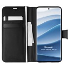 Microsonic Xiaomi Redmi Note 14 Pro Plus Kılıf Delux Leather Wallet Siyah