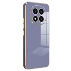 Microsonic Xiaomi Redmi Note 14 Pro 5G Kılıf Olive Plated Lavanta Grisi