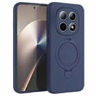 Microsonic Xiaomi Redmi Note 15 4G Kılıf Aura Stant MagSafe Lacivert