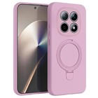 Microsonic Xiaomi Redmi Note 15 4G Kılıf Aura Stant MagSafe Pembe
