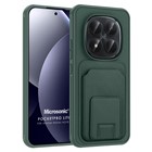 Microsonic Xiaomi Redmi Note 15 Pro 5G Kılıf PocketPro Litchi Koyu Yeşil