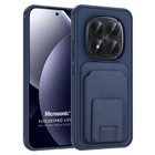Microsonic Xiaomi Redmi Note 15 Pro 5G Kılıf PocketPro Litchi Lacivert