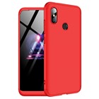 Microsonic Xiaomi Redmi Note 6 Pro Kılıf Double Dip 360 Protective Kırmızı