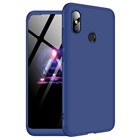 Microsonic Xiaomi Redmi Note 6 Pro Kılıf Double Dip 360 Protective Lacivert