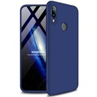 Microsonic Xiaomi Redmi Note 7 Kılıf Double Dip 360 Protective Lacivert