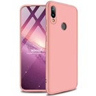 Microsonic Xiaomi Redmi Note 7 Kılıf Double Dip 360 Protective Rose Gold