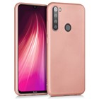 Microsonic Matte Silicone Xiaomi Redmi Note 8 Kılıf Rose Gold