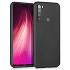 Microsonic Matte Silicone Xiaomi Redmi Note 8 Kılıf Siyah