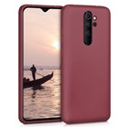 Microsonic Matte Silicone Xiaomi Redmi Note 8 Pro Kılıf Mor