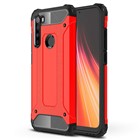 Microsonic Xiaomi Redmi Note 8 Kılıf Rugged Armor Kırmızı