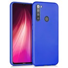 Microsonic Matte Silicone Xiaomi Redmi Note 8T Kılıf Mavi