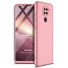 Microsonic Xiaomi Redmi Note 9 Kılıf Double Dip 360 Protective Rose Gold