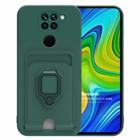 Microsonic Xiaomi Redmi Note 9 Kılıf Multifunction Silicone Yeşil