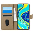 Microsonic Xiaomi Redmi Note 9 Pro Kılıf Fabric Book Wallet Gold