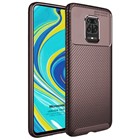 Microsonic Xiaomi Redmi Note 9 Pro Kılıf Legion Series Kahverengi