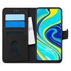 Microsonic Xiaomi Redmi Note 9 Pro Max Kılıf Fabric Book Wallet Siyah