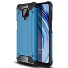 Microsonic Xiaomi Redmi Note 9 Pro Kılıf Rugged Armor Mavi