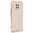 Microsonic Xiaomi Redmi Note 9 Pro Kılıf Olive Plated Pembe