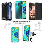 Microsonic Xiaomi Redmi Note 9S Kılıf Aksesuar Seti