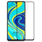 Microsonic Xiaomi Redmi Note 9S Tam Kaplayan Temperli Cam Ekran Koruyucu Siyah