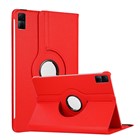 Microsonic Xiaomi Redmi Pad SE Kılıf 360 Dönerli Stand Deri Kırmızı