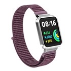 Microsonic Xiaomi Poco Watch Hasırlı Kordon Woven Sport Loop Mor