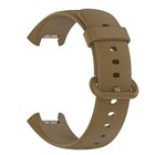 Microsonic Xiaomi Poco Watch Kordon Silicone Sport Band Kahverengi
