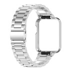 Microsonic Xiaomi Redmi Watch 2 Lite Metal Stainless Steel Kordon Gümüş