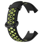 Microsonic Xiaomi Poco Watch Rainbow Band Kordon Siyah Yeşil