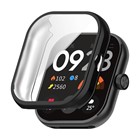 Microsonic Xiaomi Redmi Watch 4 Kılıf 360 Full Round Soft Silicone Siyah