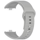 Microsonic Xiaomi Mi Band 8 Pro Kordon Wave Design Silicone Band Gri