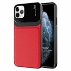 Microsonic Apple iPhone 11 Pro Max Kılıf Uniq Leather Kırmızı