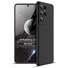 Microsonic Samsung Galaxy S21 Ultra Kılıf Double Dip 360 Protective Siyah