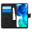 Microsonic Xiaomi Mi 10 Lite Zoom Kılıf Fabric Book Wallet Siyah