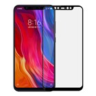 Microsonic Xiaomi Mi 8 Tam Kaplayan Temperli Cam Ekran koruyucu Kırılmaz Film Siyah