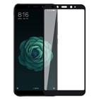 Microsonic Xiaomi Mi A2 Mi 6X Tam Kaplayan Temperli Cam Ekran koruyucu Kırılmaz Film Siyah