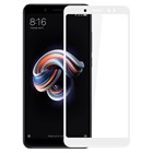 Microsonic Xiaomi Redmi Note 5 Pro Tam Kaplayan Temperli Cam Ekran koruyucu Kırılmaz Film Beyaz