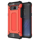 Microsonic Samsung Note 8 Kılıf Rugged Armor Kırmızı