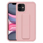 Microsonic Apple iPhone 11 Kılıf Hand Strap Rose Gold