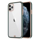 Microsonic Apple iPhone 11 Pro Kılıf Laser Plated Soft Koyu Yeşil