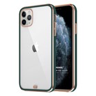 Microsonic Apple iPhone 11 Pro Max Kılıf Laser Plated Soft Koyu Yeşil