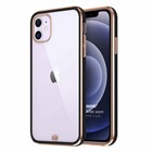 Microsonic Apple iPhone 12 Mini Kılıf Laser Plated Soft Siyah