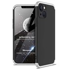 Microsonic Apple iPhone 13 Kılıf Double Dip 360 Protective Siyah Gri