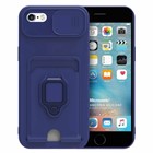 Microsonic Apple iPhone 6 Kılıf Multifunction Silicone Lacivert