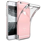 Microsonic Apple iPhone 6S Kılıf Skyfall Transparent Clear Gümüş