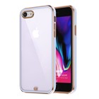 Microsonic Apple iPhone SE 2022 Kılıf Laser Plated Soft Lila